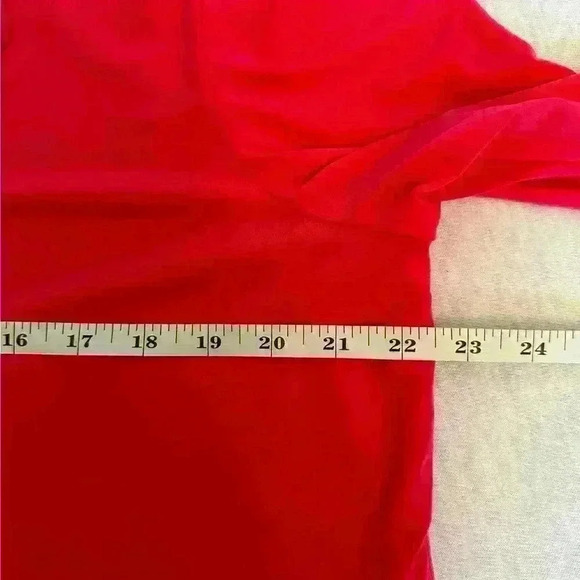 Softworks NWT Hot Pink 3/4 Sleeve Scoop Neck with Faux Button Women’s Size XXL - Picture 8 of 10